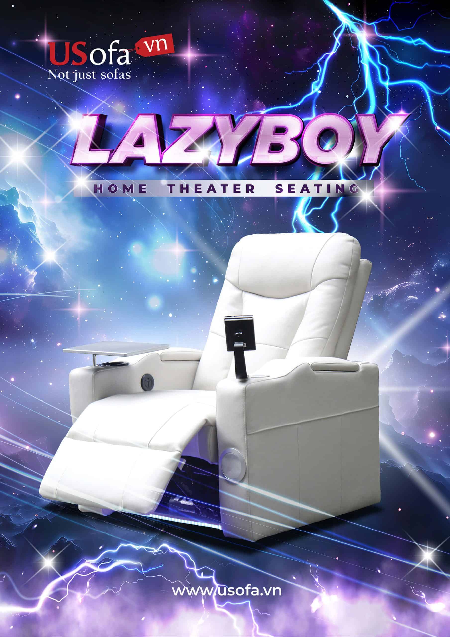 ghế dành cho phòng phim lazyboy