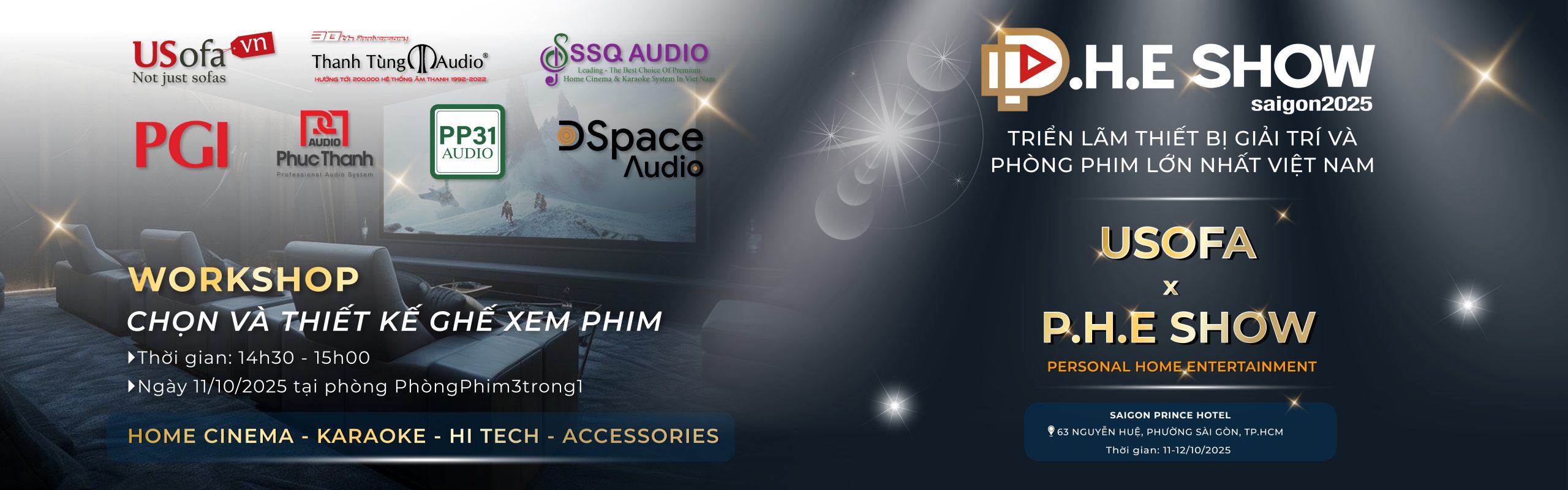 Sự kiện P.H.E Show 2025